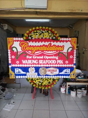Papan Bunga di Pakumbulan Buaran